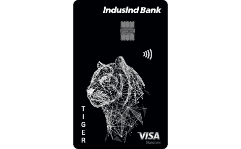 Tiger Credit Card Benefits - IndusInd Bank