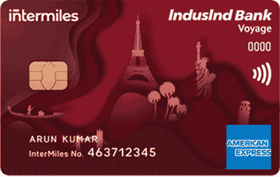 InterMiles Voyage Amex Credit Card - IndusInd Bank